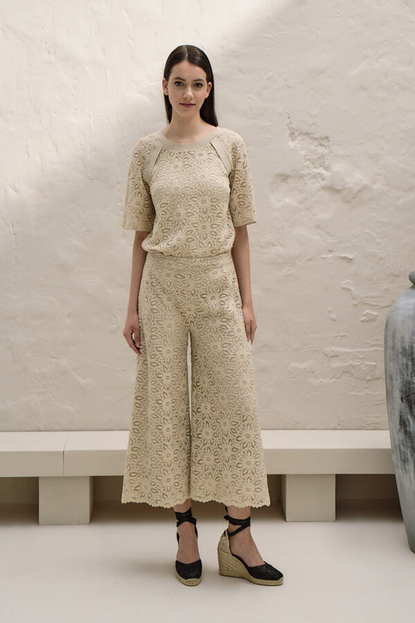 Lace culottes
