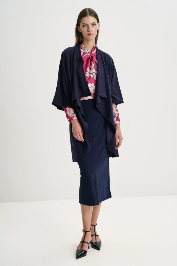 Long boxy cardigan
