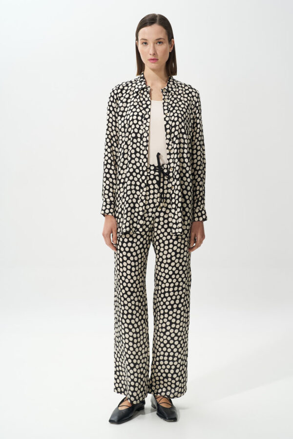 Polka dot trousers