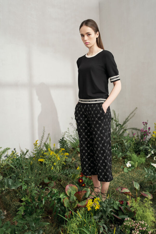Culottes with side pockets