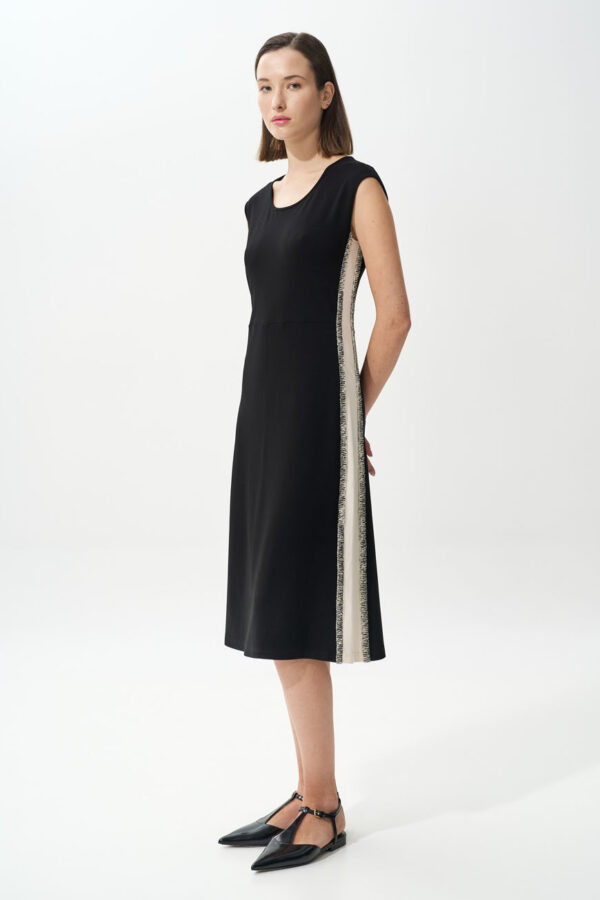 Dress with side details