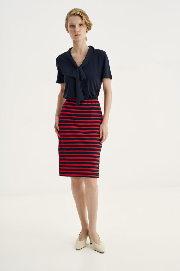 Striped skirt