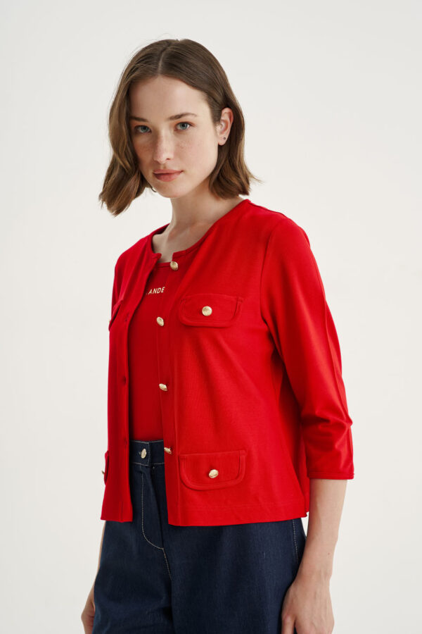 Cardigan solid