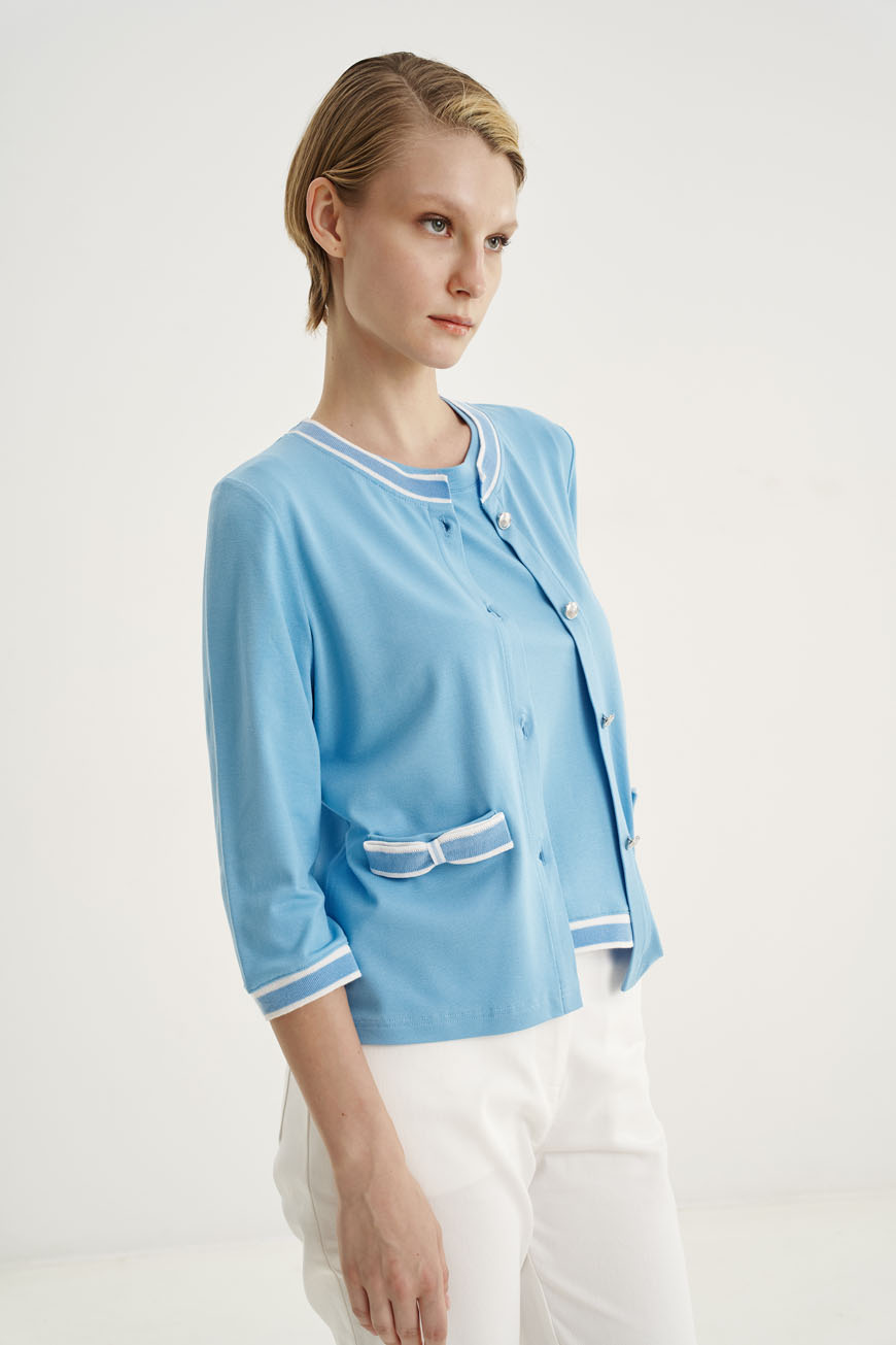 12570 Ζακέτα με φιόγκους (1)