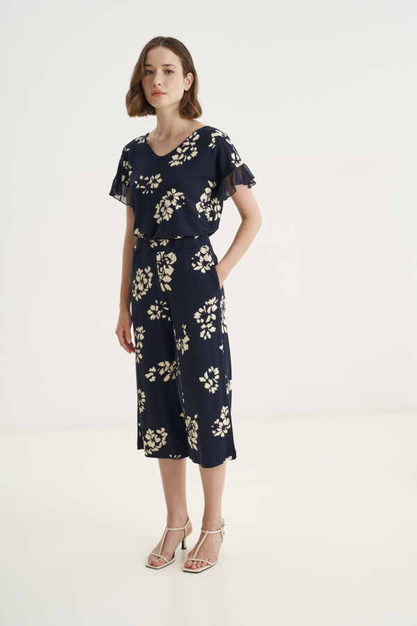Culottes flower print
