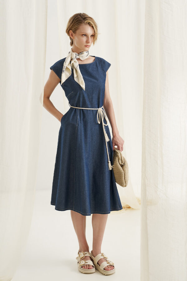 Denim dress