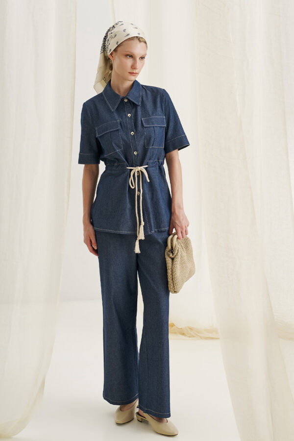 Denim trousers