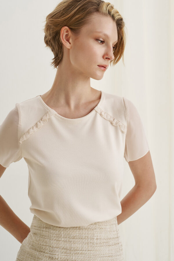Blouse muslin sleeves